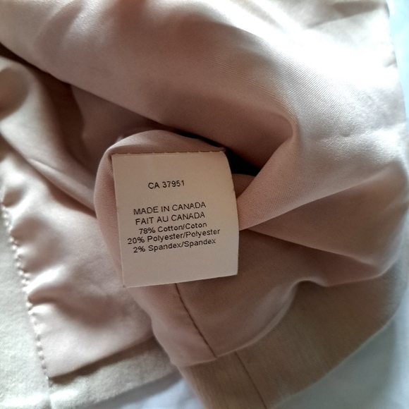 Tension | Beige tan woman's blazer suit coat with light shoulder pads - Picture 10 of 10